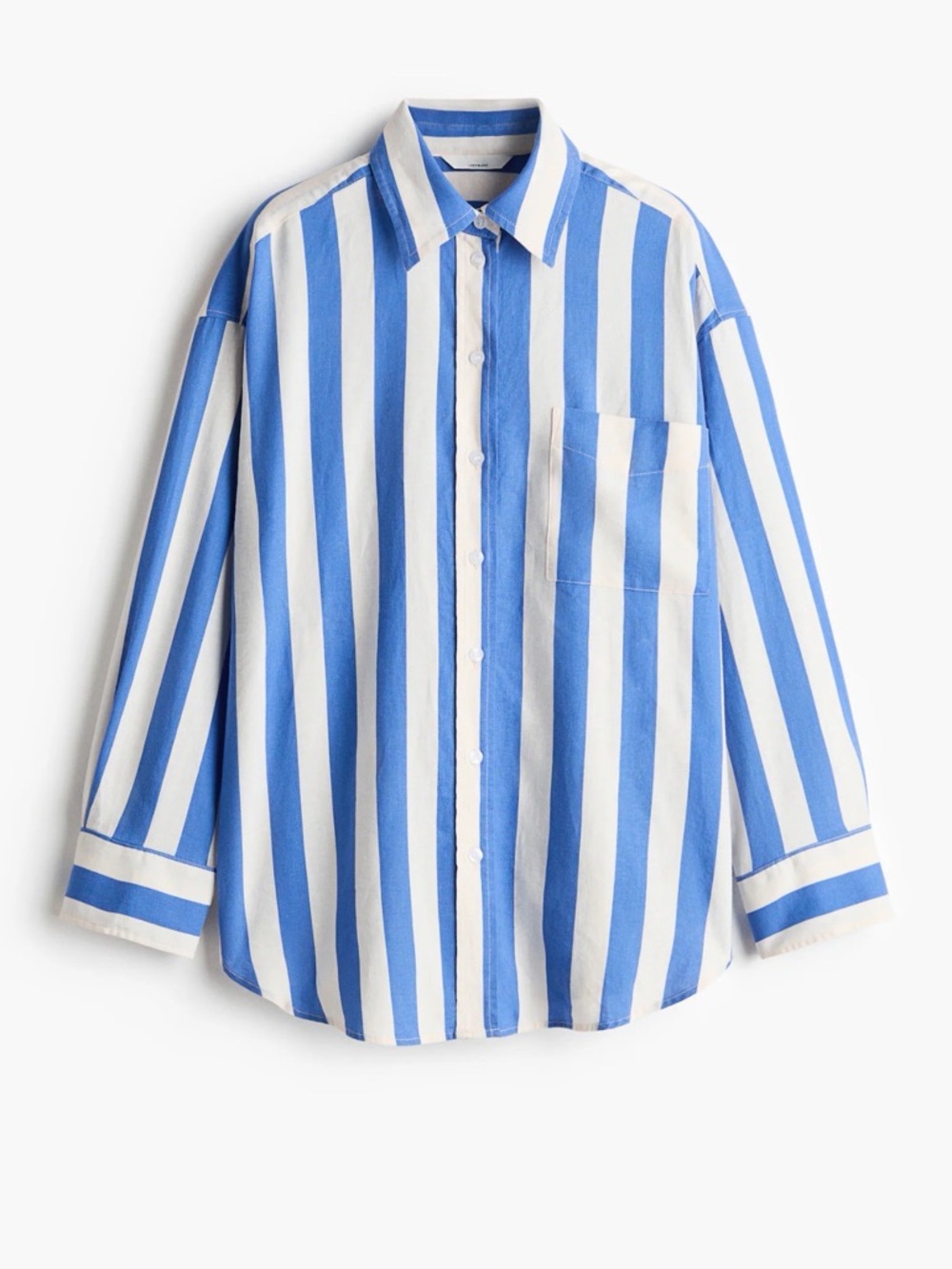H&M Oversized Button Down Shirt Size L